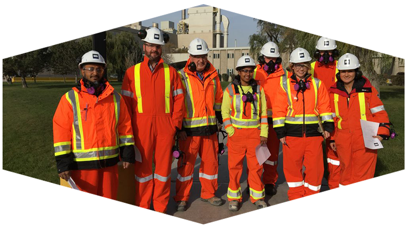 CRH Team Wearing Personal Protective Equipment