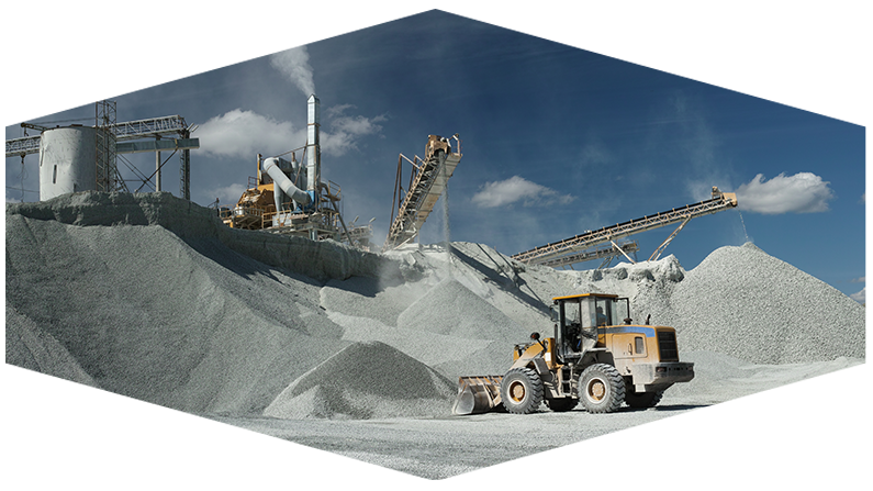 Machines Working at Cement Plant